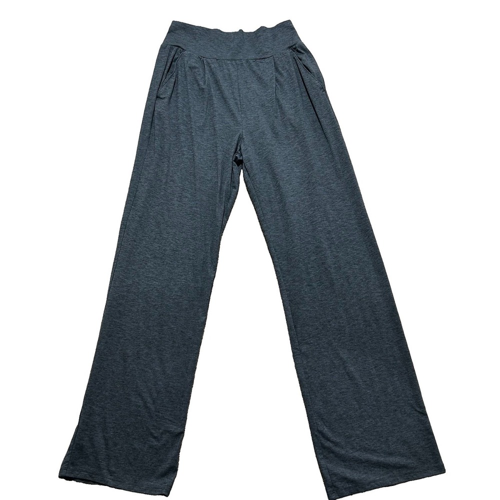 Vuori Women's M Lux At Ease Straight Pant (Style VW4068) Gray Blue